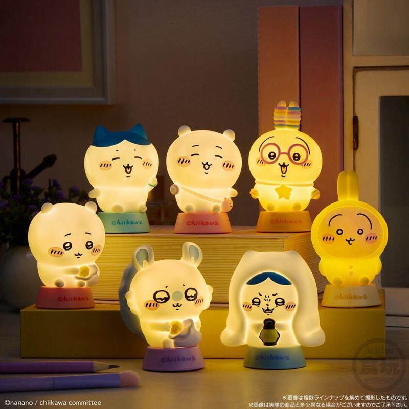 Anime Merchandise For Sale - Ночник-фигурка Bandai Chiikawa: Шокуган Усаги Хачиварэ