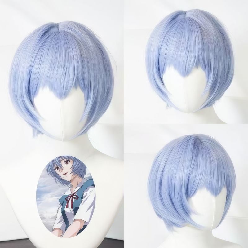 Evangelion Anime Merchandise - Новый парик для косплея ЕВА Аянами