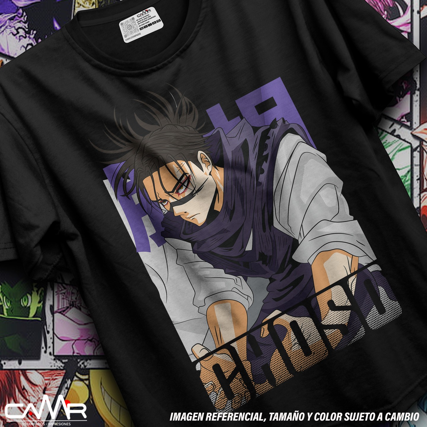 Jjk Anime Merchandise - Мягкая футболка унисекс с принтом манга