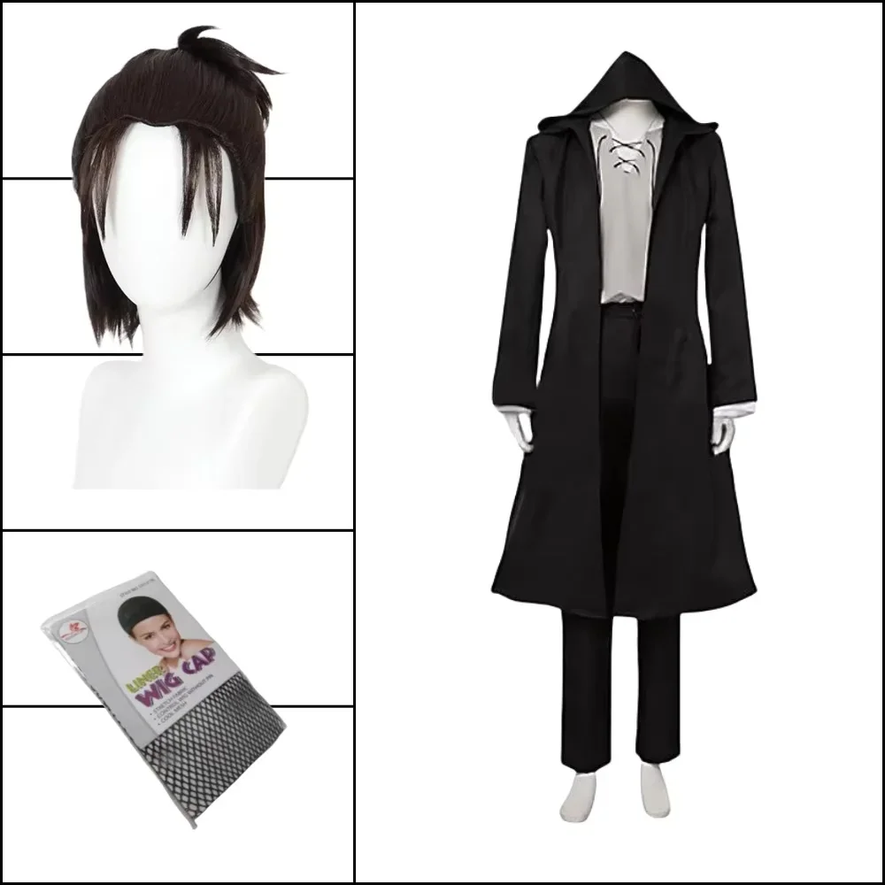 Anime Merchandise Clothes - Костюм для косплея Эрена Йегера 2026: