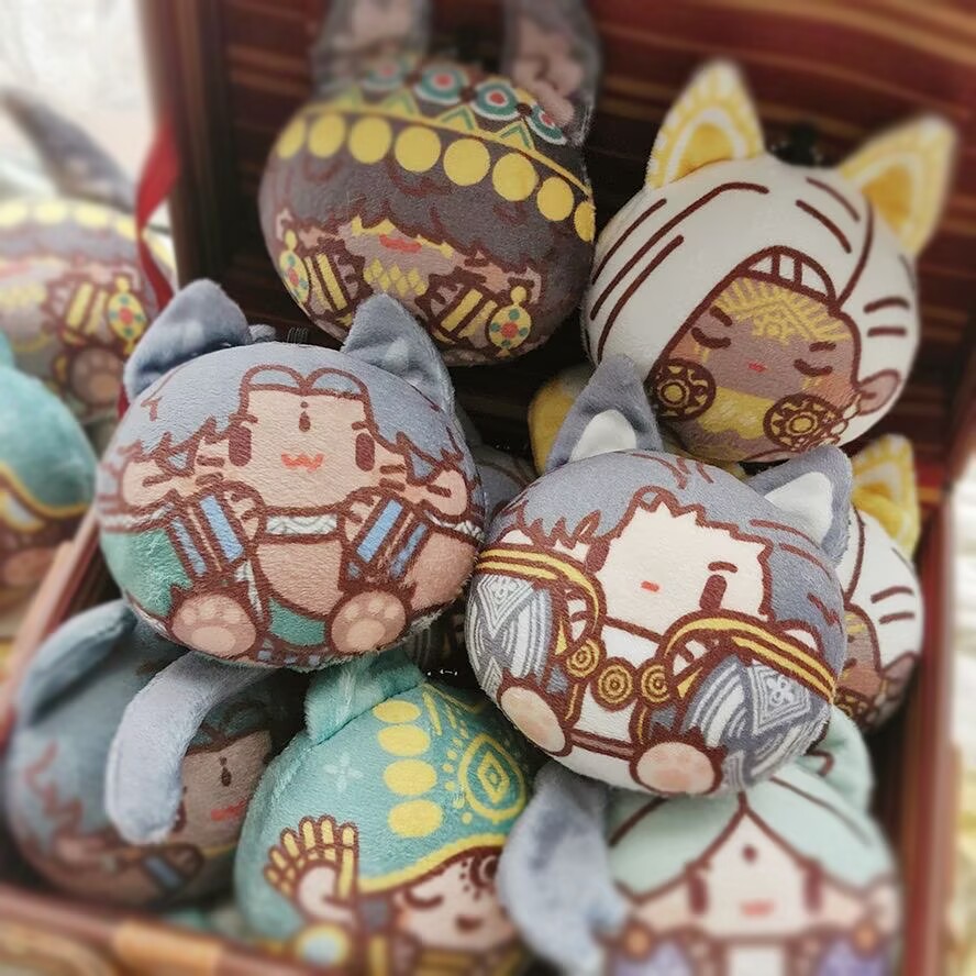 Anime Fan Merchandise - Оригинальная фанатская атрибутика Судана: плюшевый мяч