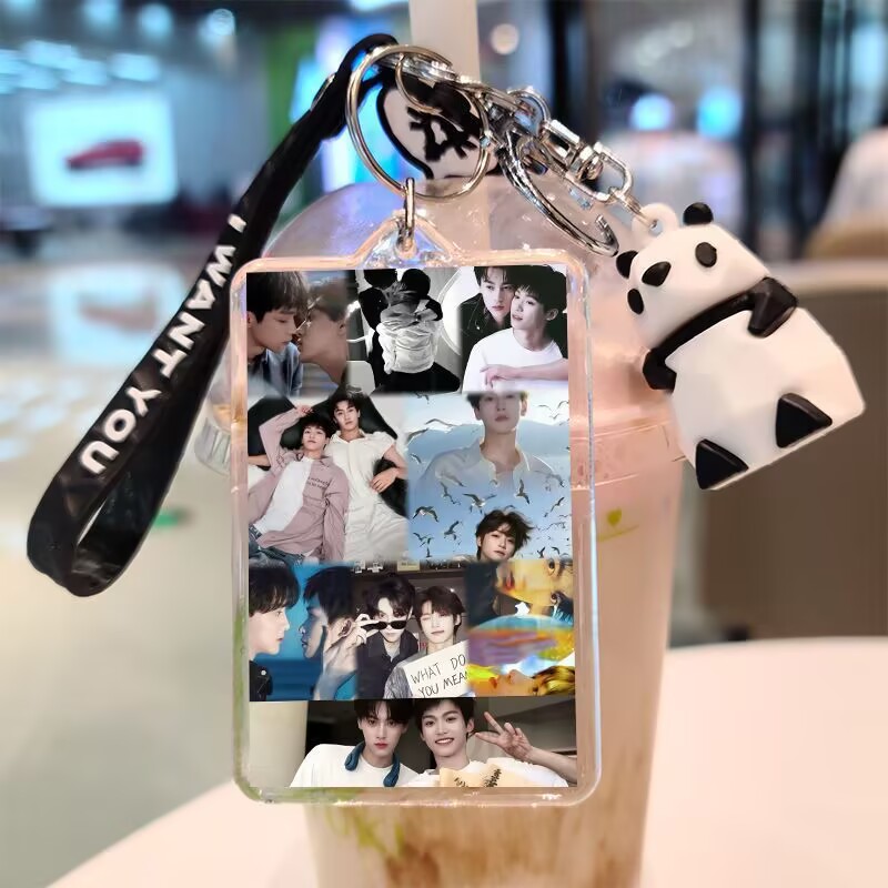 Anime Merchandise Keychains - Tian Xuning, двусторонний брелок, фотографии так