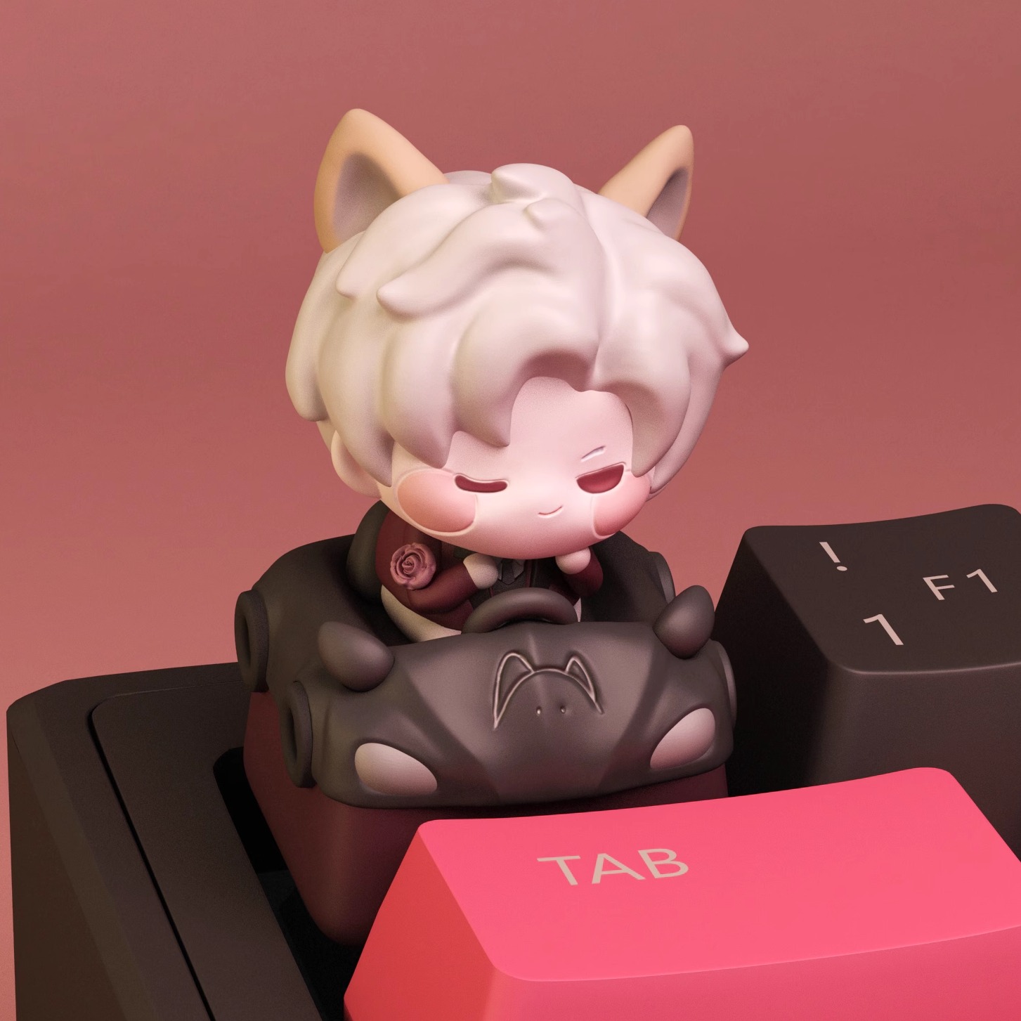 Keycap Artisan Anime - Коллекционные кейкапы Love And Deepspace: Qin