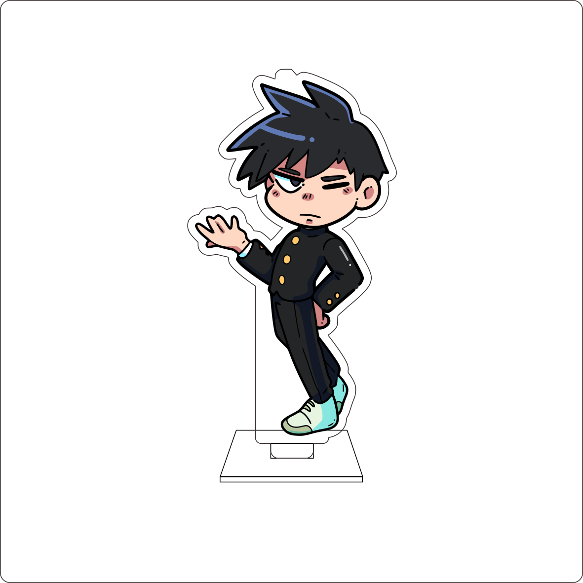 Акриловая фигурка-подставка 10 – обзор и цена Cute Anime Merchandise
