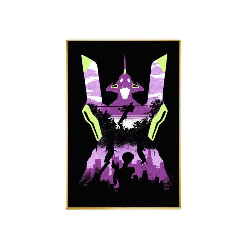 Аниме-постер EVA-01 TEST TYPE: – обзор и цена Evangelion Anime Merchandise