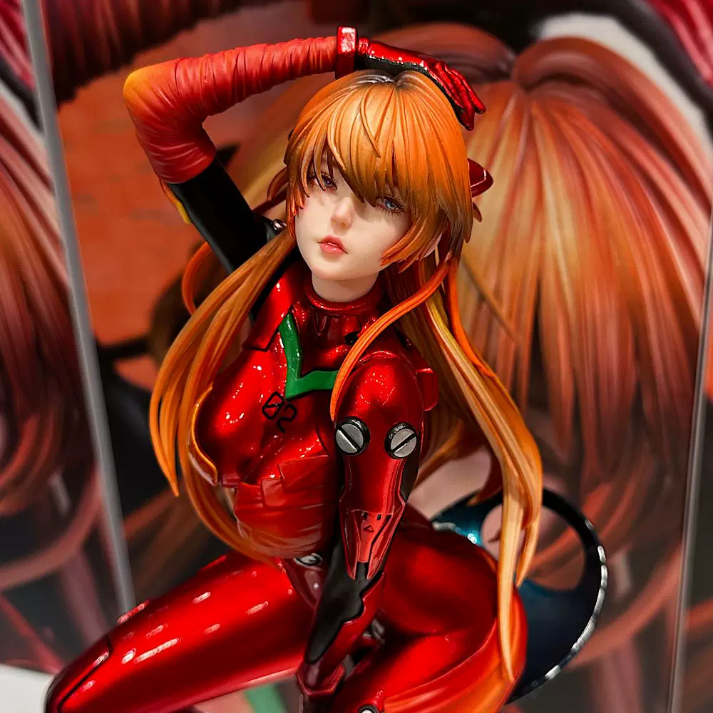 Фигурка Аски в боевом костюме  – обзор и цена Evangelion Anime Merchandise