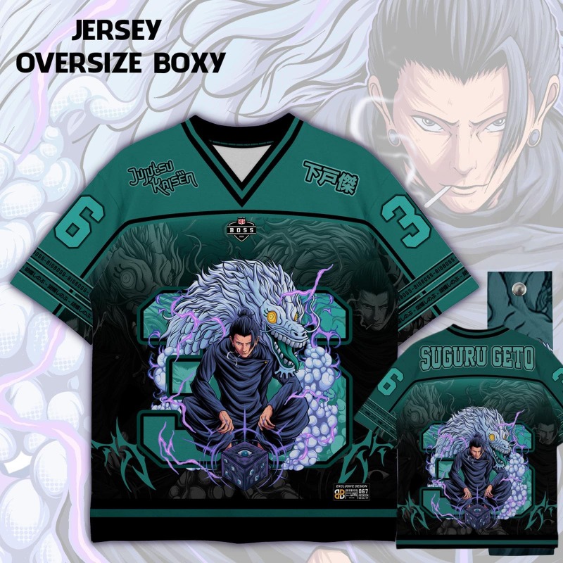 Футболка с принтом Чосо из ани – обзор и цена Anime Jujutsu Kaisen Merchandise