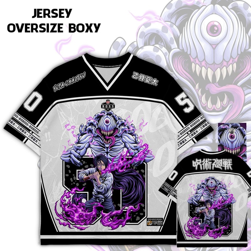 Футболка с принтом Чосо из ани – обзор и цена Anime Jujutsu Kaisen Merchandise