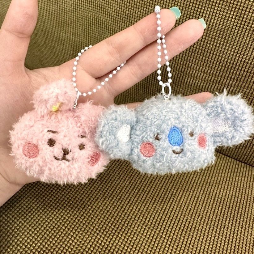 Аниме-мерч BT21: милые плюшевы – обзор и цена Anime Merchandise Keychains