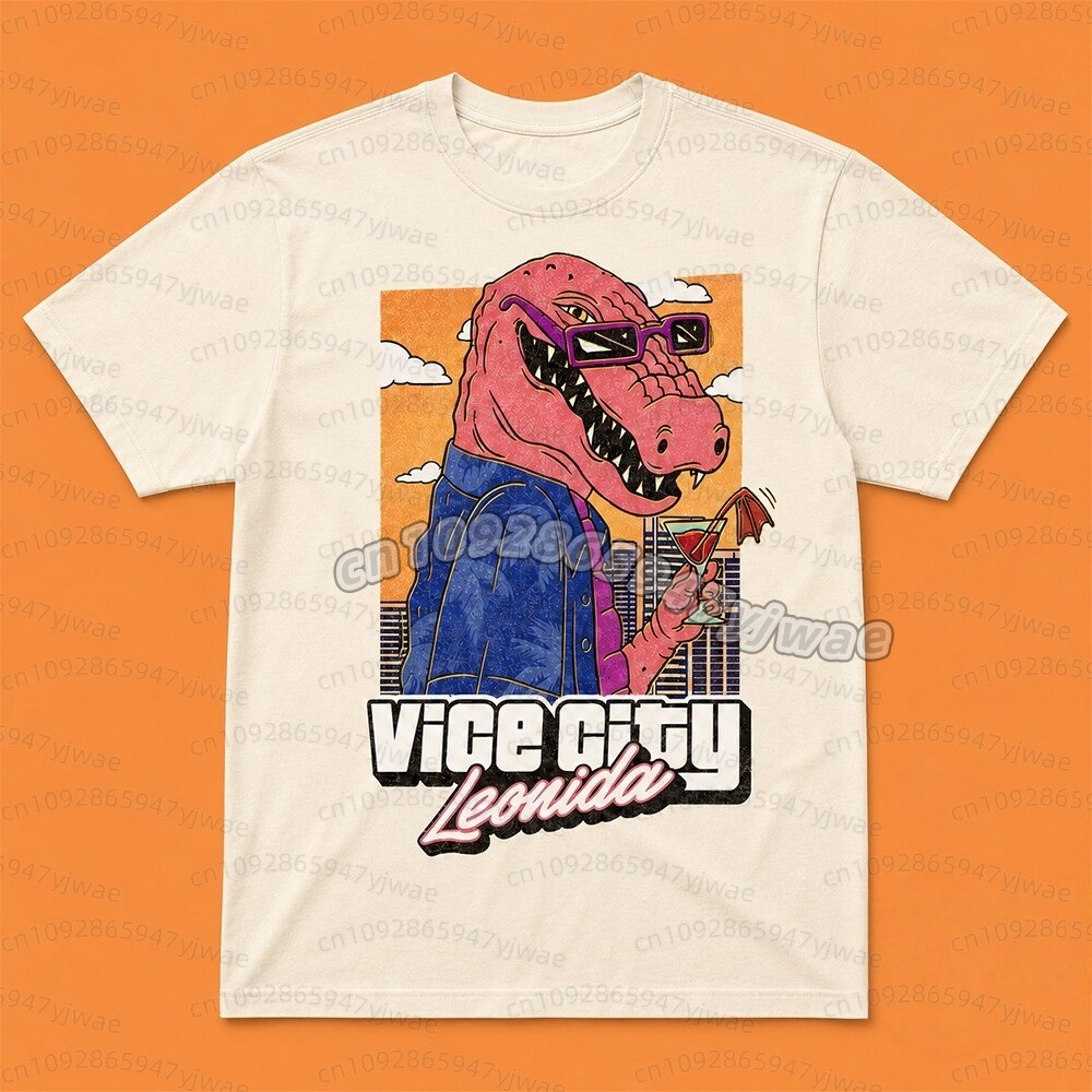 Футболка Jason Vice City Leoni – обзор и цена Anime Merchandise Clothes