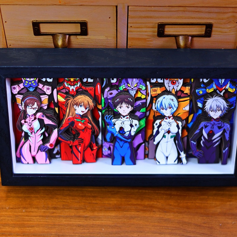 Креативная 3D бумага из ЭВА, к – обзор и цена Evangelion Anime Merchandise
