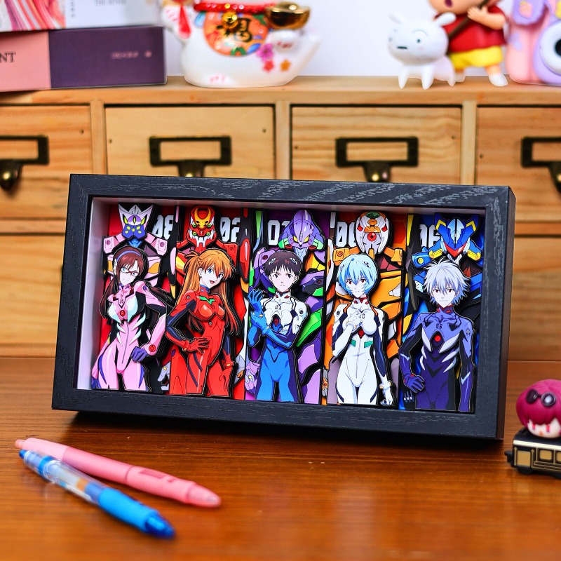 Креативная 3D бумага из ЭВА, к – обзор и цена Evangelion Anime Merchandise