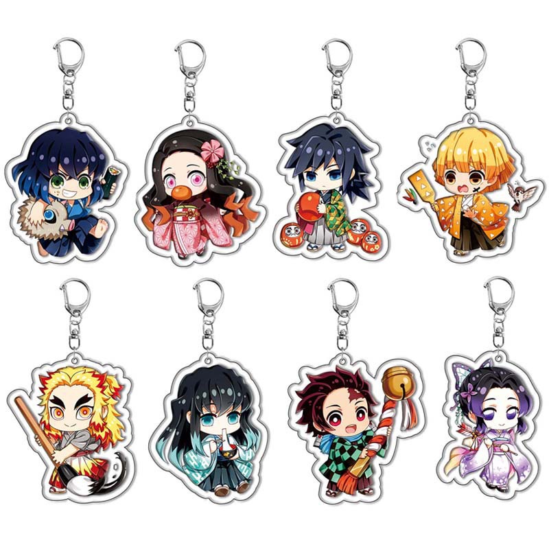 Новый акриловый брелок «Истреб – обзор и цена Anime Merchandise Keychains