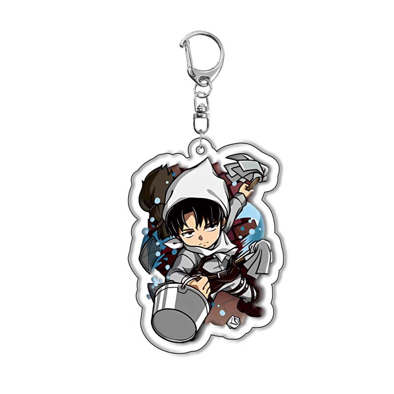 Брелок «Атака Титанов» акрилов – обзор и цена Anime Merchandise Keychains