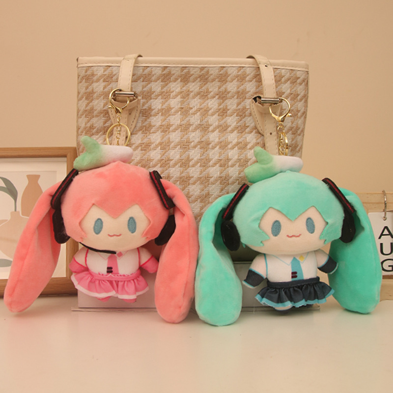 Плюшевая кукла-брелок Мику Хац – обзор и цена Anime Merchandise Keychains