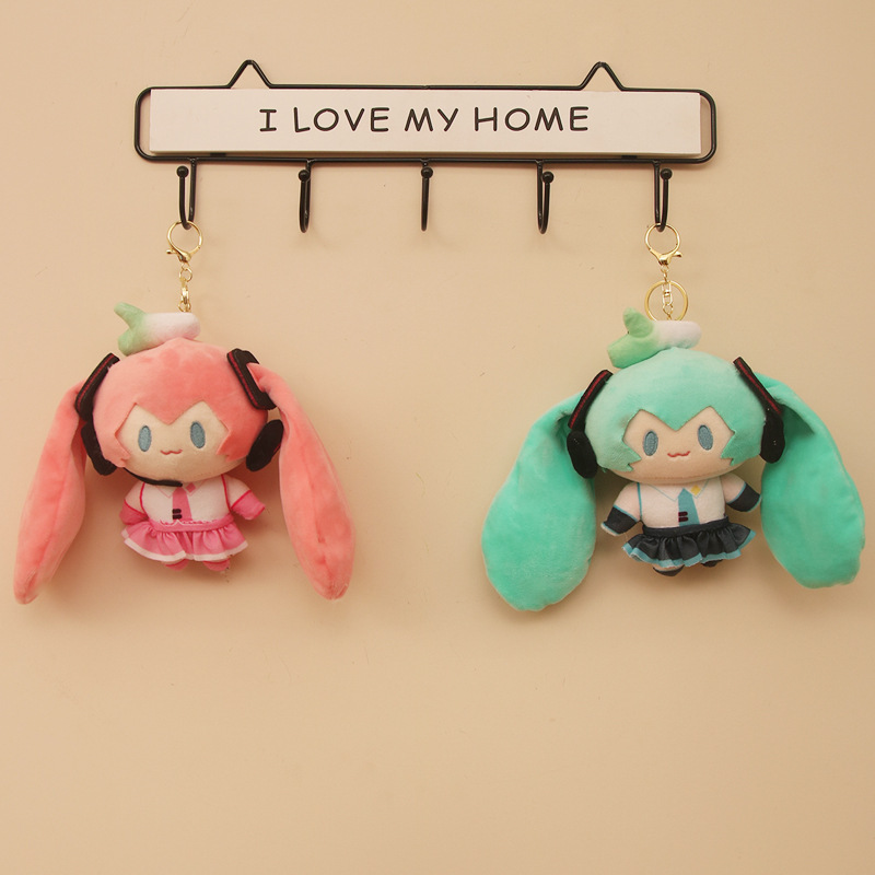 Плюшевая кукла-брелок Мику Хац – обзор и цена Anime Merchandise Keychains