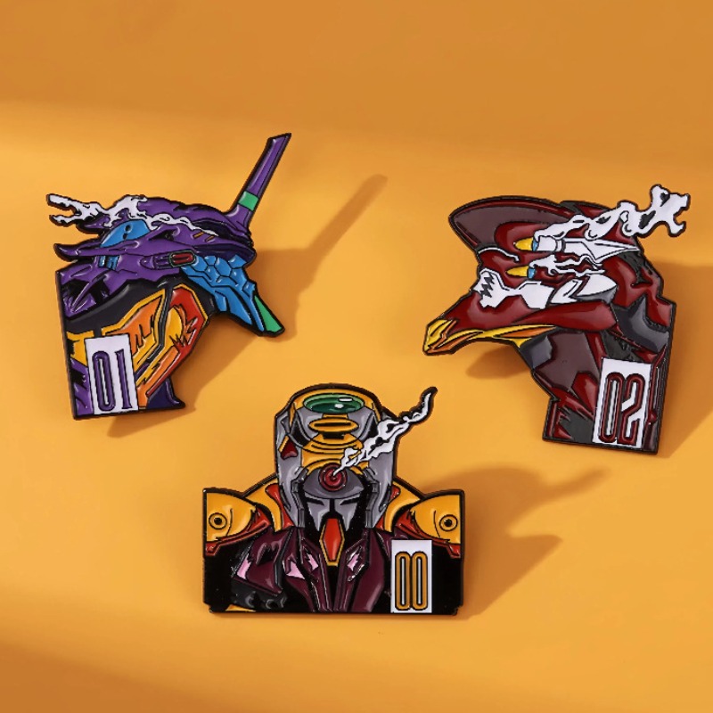 Металлическая брошь Neon Genes – обзор и цена Evangelion Anime Merchandise