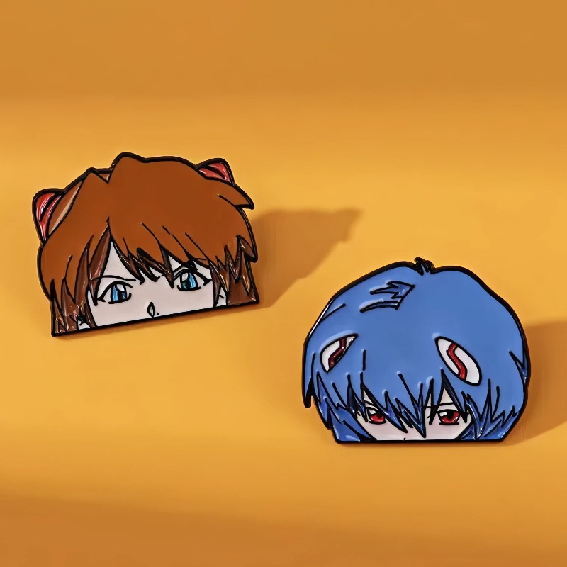 Металлическая брошь Neon Genes – обзор и цена Evangelion Anime Merchandise