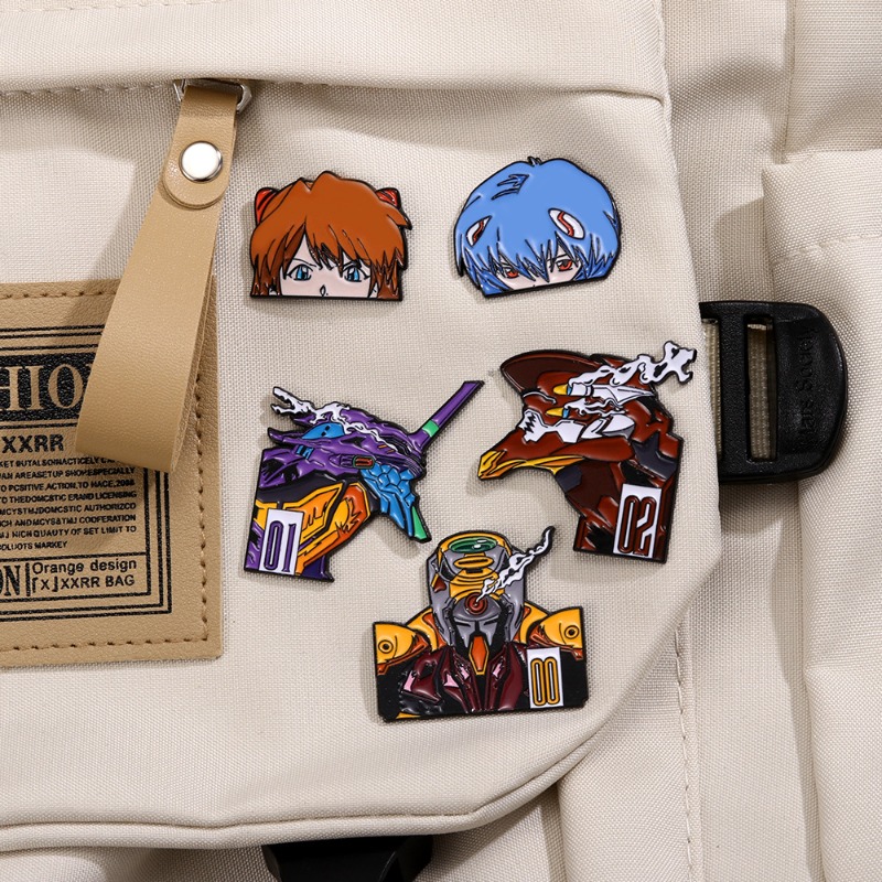 Металлическая брошь Neon Genes – обзор и цена Evangelion Anime Merchandise