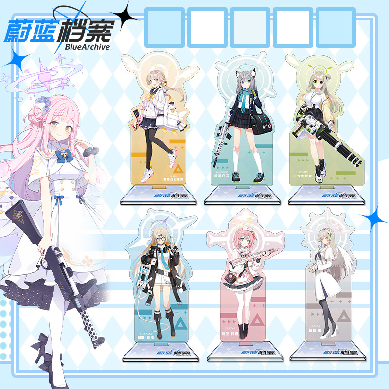 Синий архив 16 см, акриловая п – обзор и цена Anime Merchandise Figures