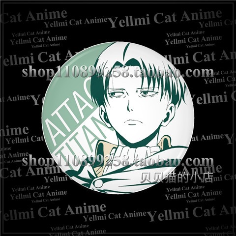 Брелок-значок «Атака Титанов»  – обзор и цена Anime Merchandise Keychains