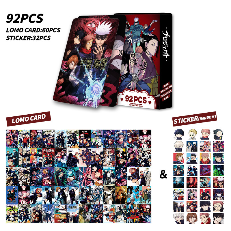 92 двусторонние карточки «Джуд – обзор и цена Anime Jujutsu Kaisen Merchandise