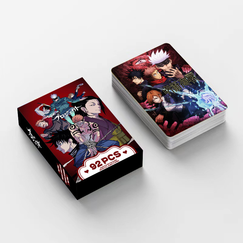92 двусторонние карточки «Джуд – обзор и цена Anime Jujutsu Kaisen Merchandise