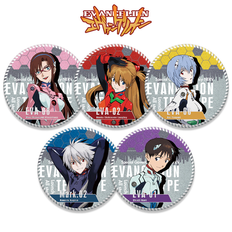 Значок EVA Evangelion Pizza Hu – обзор и цена Evangelion Anime Merchandise