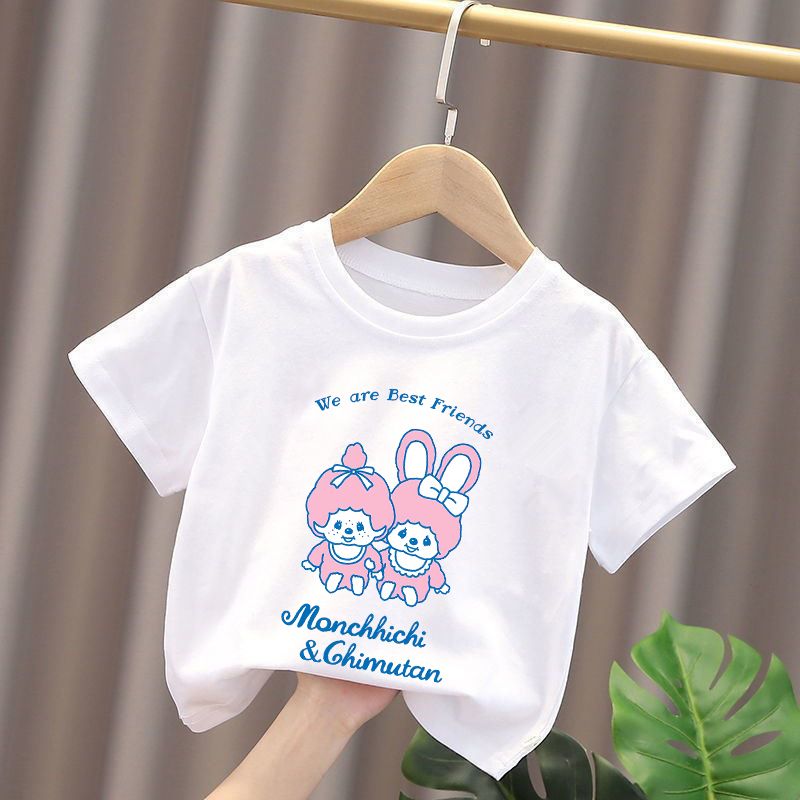 Детские футболки Monchhichi с  – обзор и цена Anime Merchandise Clothes