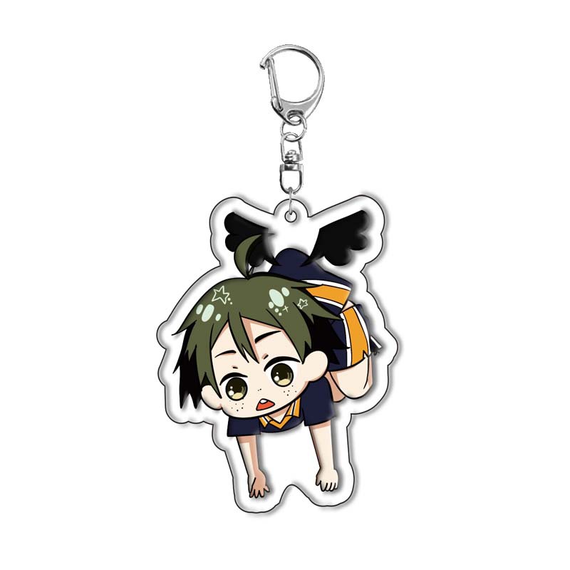 Хайкью!! Акриловый брелок Hina – обзор и цена Anime Merchandise Keychains