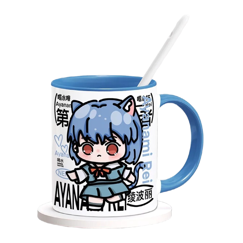 Кружка EVA Аска Лэнгли Сорю: А – обзор и цена Evangelion Anime Merchandise