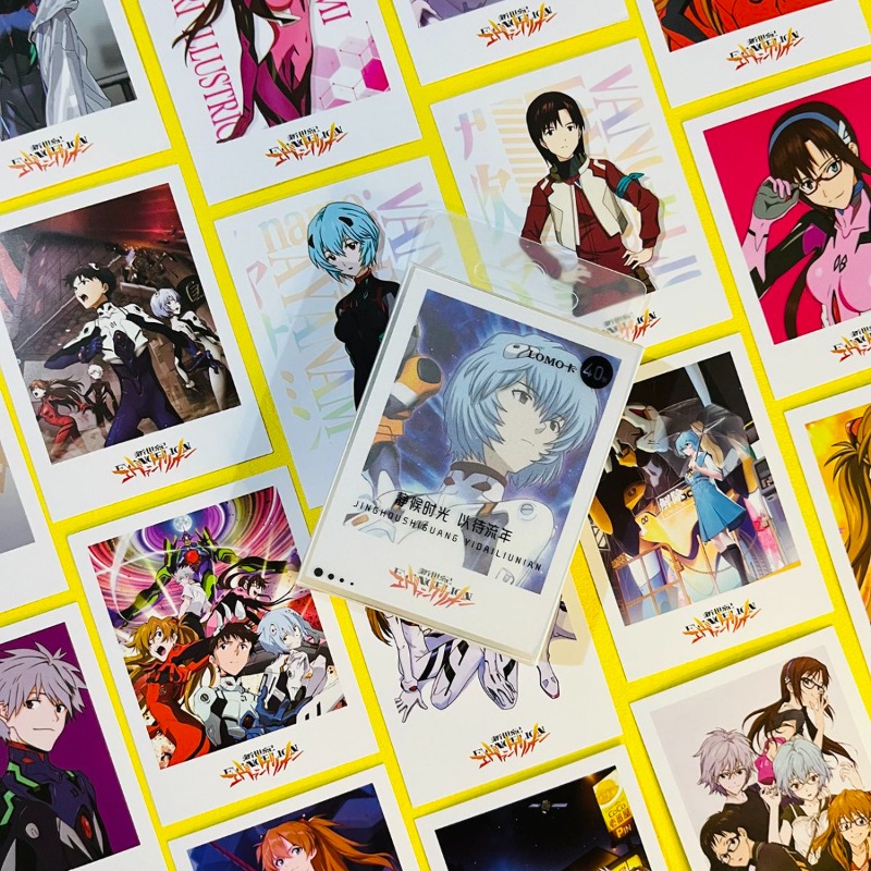 Коллекционные ломо-карточки Ne – обзор и цена Evangelion Anime Merchandise