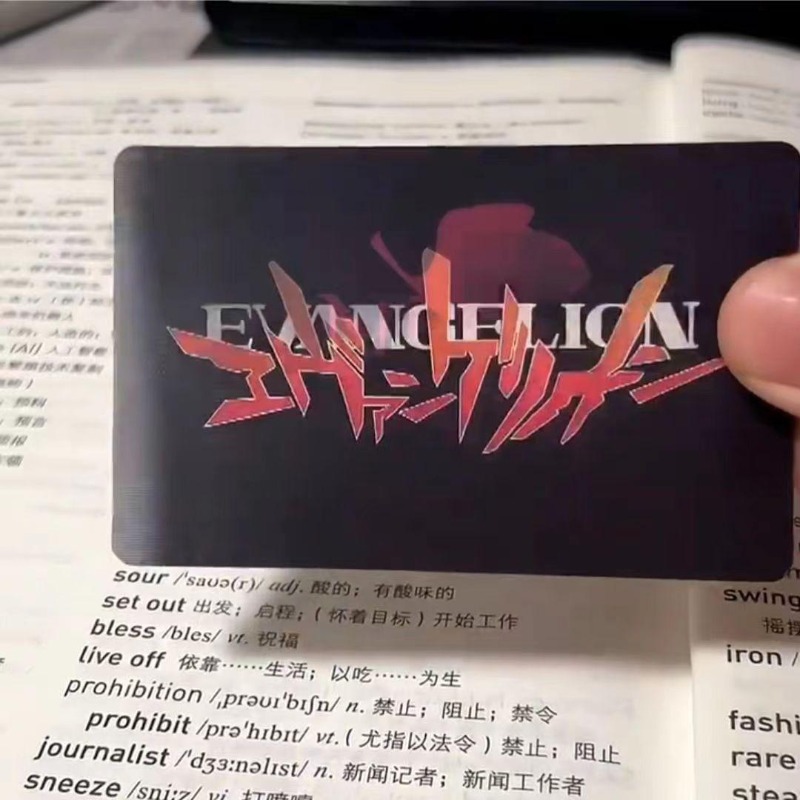 Креативная карта EVA Shinji Re – обзор и цена Evangelion Anime Merchandise