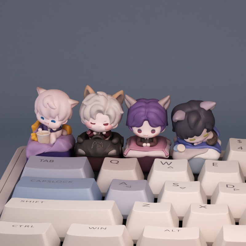 Коллекционные кейкапы Love And – обзор и цена Keycap Artisan Anime