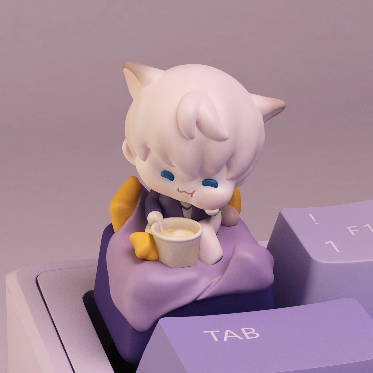 Коллекционные кейкапы Love And – обзор и цена Keycap Artisan Anime