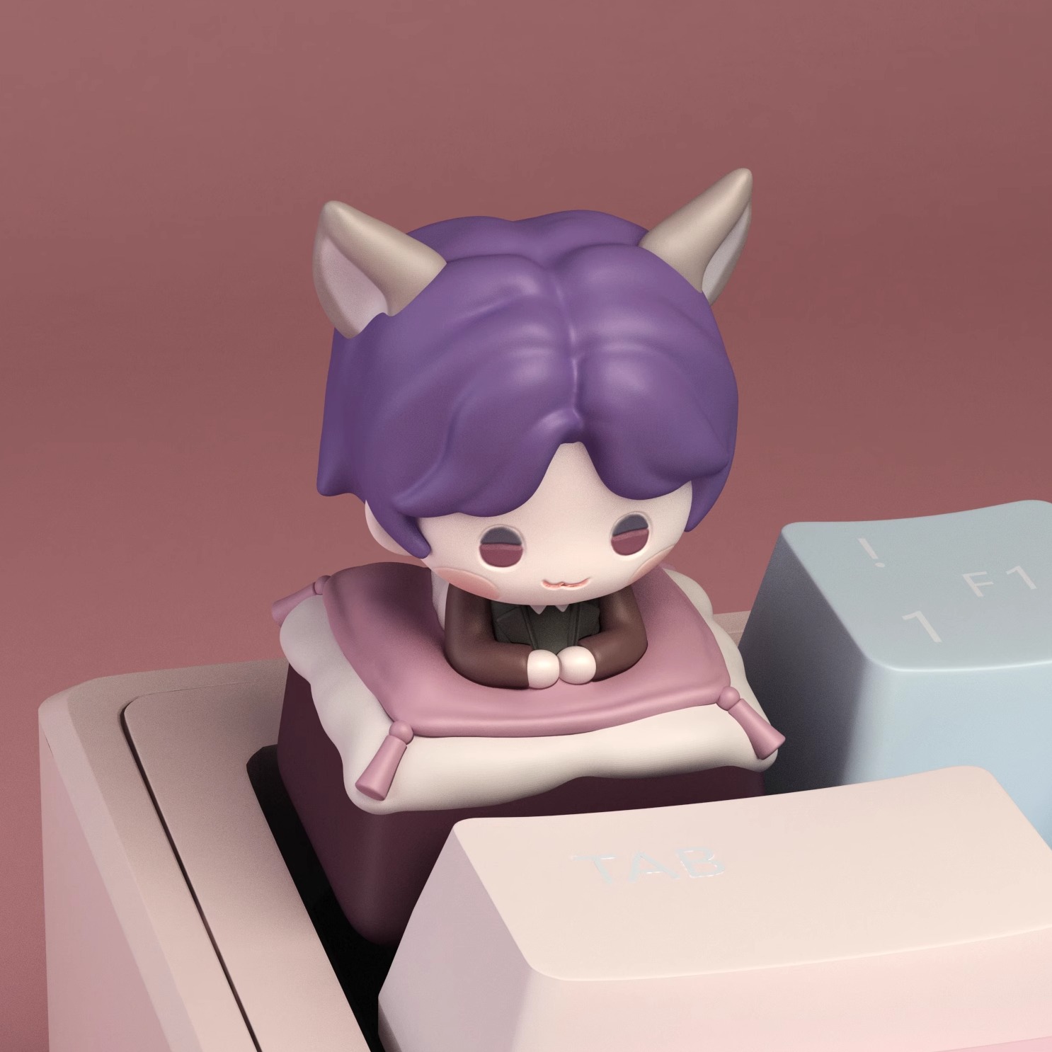 Коллекционные кейкапы Love And – обзор и цена Keycap Artisan Anime