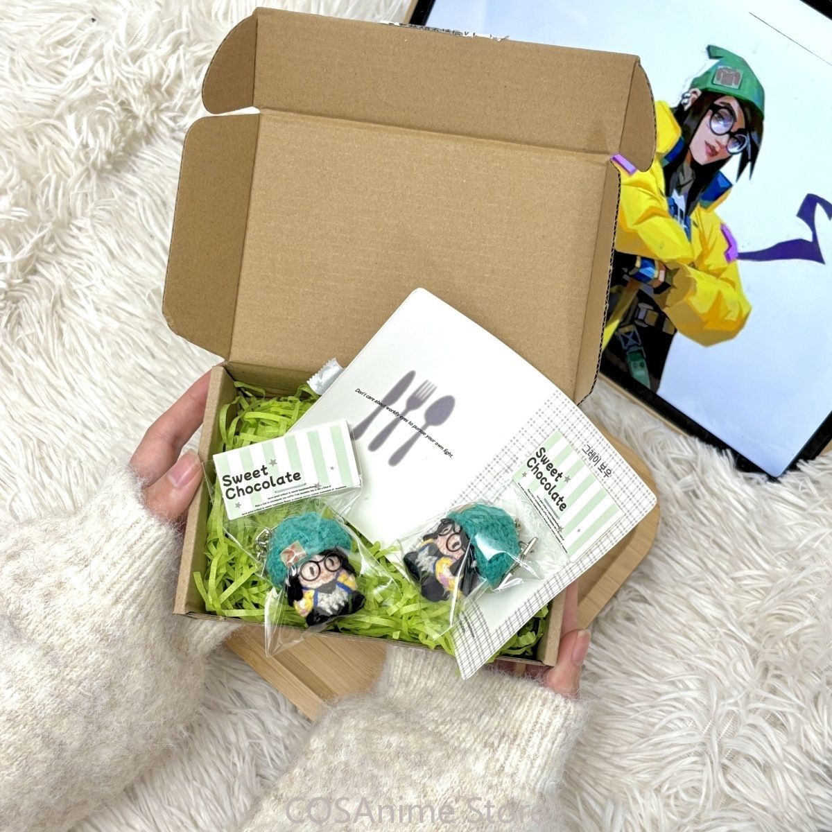 Плюшевый брелок-подвеска VALOR – обзор и цена Cute Anime Merchandise